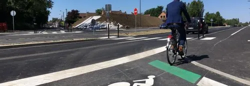 Une nouvelle voie plus rapide relie Tourcoing à Wattrelos
