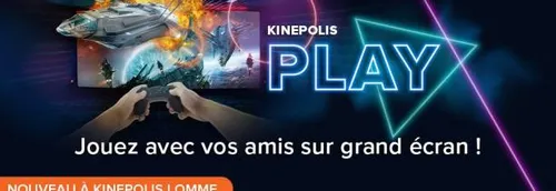 Des séances de jeux vidéos sur écran géant au Kinepolis de Lomme