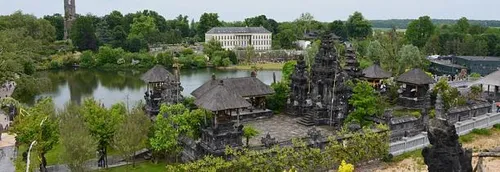 Le parc Pairi Daiza sous les eaux en Belgique