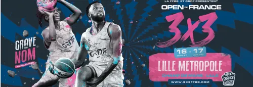 Lille accueille la finale de l'Open 3x3 de basket