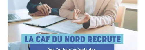 La CAF recrute dans le Nord
