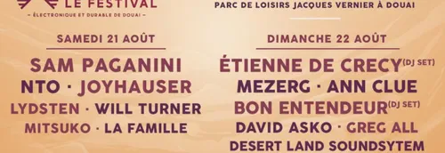 La programmation du Plein Air Festival de Douai dévoilée