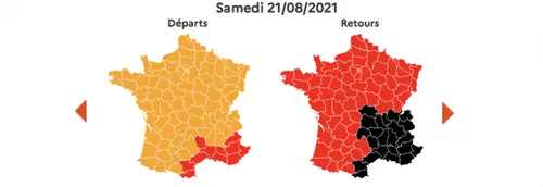 Circulation difficile sur les routes de la région ce week-end