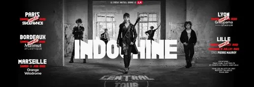 Indochine dévoile la mise en scène du Central Tour