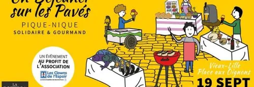 Ambiance festive et solidaire place aux oignons à Lille