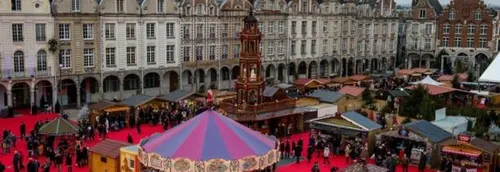Le marché de Noël d'Arras se dévoile petit à petit