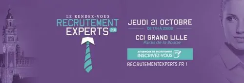 Retour du "Rendez-vous Recrutement Experts" à la CCI de Lille