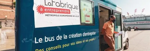 Le bus pour aider à créer son entreprise de retour dans la MEL