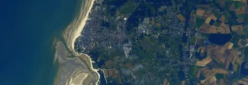 Thomas Pesquet photographie Berck avant son retour sur Terre