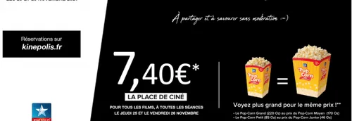 Kinepolis Lomme lance son "Black Ticket"