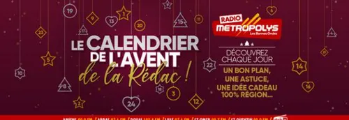 Calendrier de l'Avent Metropolys !