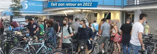 Une nouvelle vente de vélos d'occasion à B'twin