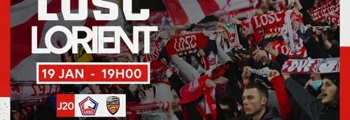 Ligue 1 : le match Lille-Lorient reprogrammée au 19 janvier