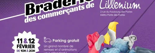 Lillenium organise une braderie des commerçants