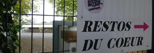 Lancement du week-end de collecte des Restos du Coeur