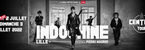 Les dernières places d'Indochine au stade Pierre Mauroy en vente ce...