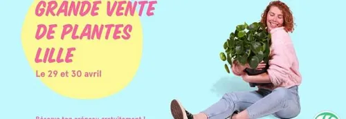 Une grande vente de plantes à Lille vendredi et samedi