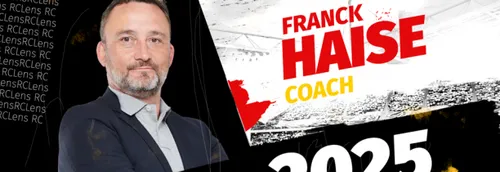 Franck Haise prolongé de deux ans au RC Lens