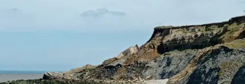 Littoral : le blockhaus de la pointe de La Rochette s'est effondré