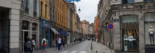 Des travaux rue de la Monnaie à Lille ont débuté pour 3 mois