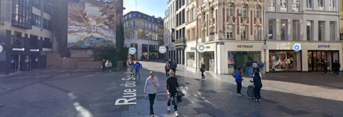 Des travaux débutent rue de Béthune pour 6 mois à Lille