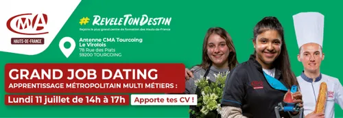 Job dating dans l'apprentissage et l'artisanat à Tourcoing