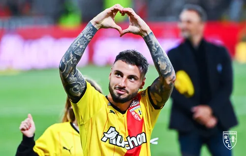 Jonathan Clauss remercie le RC Lens