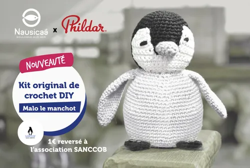 Nausicaa et Phildar s'associent via un kit de crochet pour aider à...