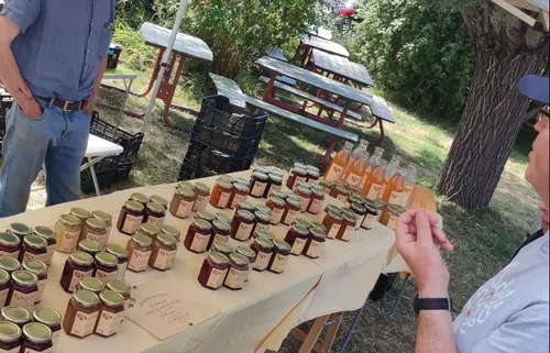 Dernier marché au bord de l'eau à Clairmarais
