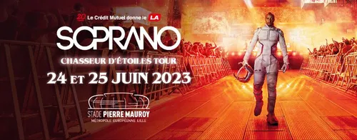 Nouvelle date pour Soprano au stade Pierre Mauroy