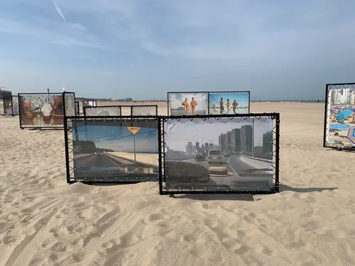Une expo photo en ce moment sur la plage de Malo
