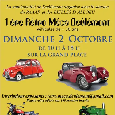 1ère édition Rétro Méca Deûlémont
