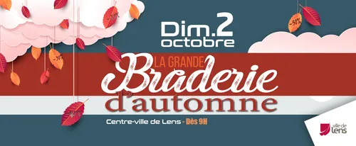 La braderie d'automne se réinstalle à Lens ce dimanche