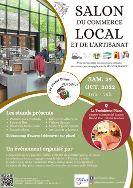 Un marché artisanal à Roubaix