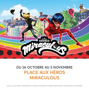 La saga Miraculous s'invite à Aushopping V2