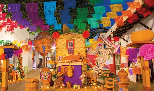 Des animations autour de « la fête des morts » mexicaine à...