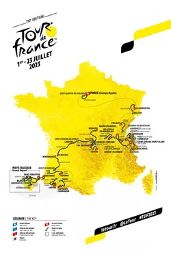 Le Tour de France 2023 ne passera pas par la région