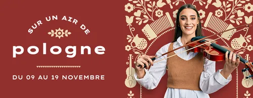 Direction la Pologne à Aushopping Noyelles