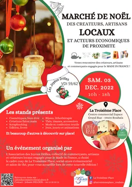 Marché de Noël made in France à Roubaix