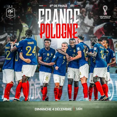 Coupe du Monde : la France affrontera la Pologne en 8èmes de finale