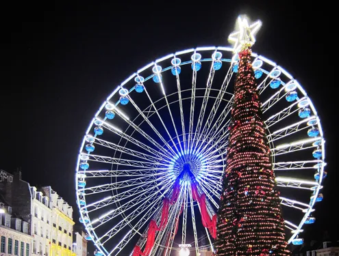 Un repas en haut de la grande roue à gagner avec Hello Lille