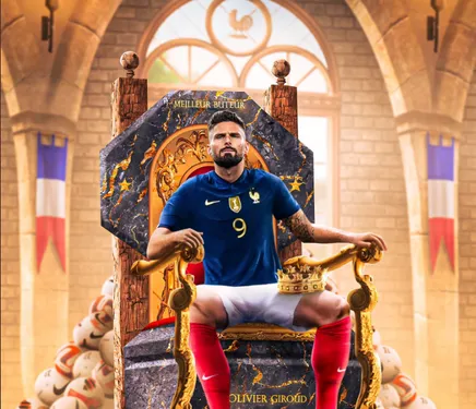 Olivier Giroud devient meilleur buteur de l'Equipe de France de...