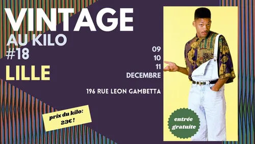 Une vente Vintage au kilo à Lille