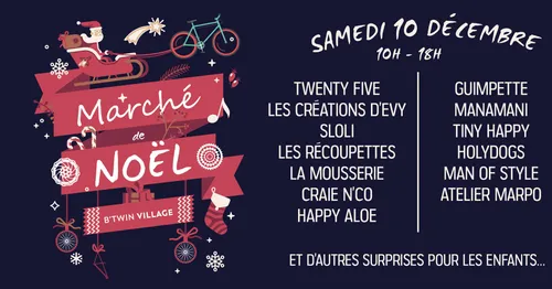B'twin Village fait son marché de Noël ce samedi