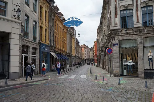 La rue de la Monnaie rouverte aux piétons à Lille