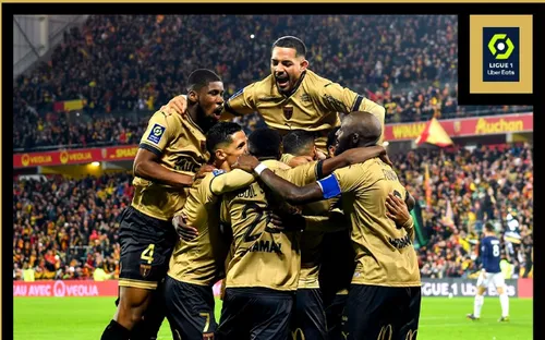 Le RC Lens renverse le PSG en Ligue 1