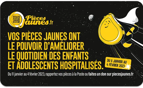 Retour de l'opération Pièces Jaunes à la Poste