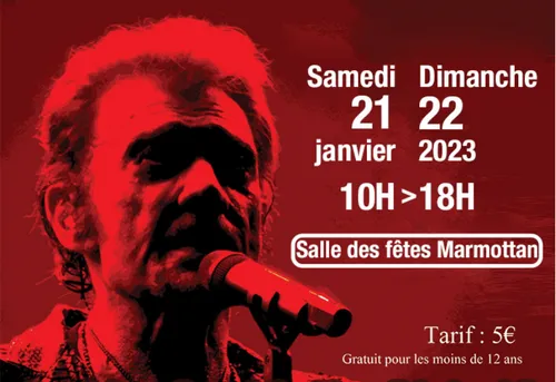 Une exposition sur Johnny Hallyday ce week-end à Bruay-la-Buissière