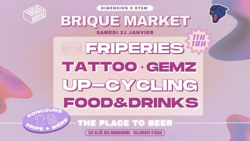 Le Brique Market de retour à la Maillerie ce week-end
