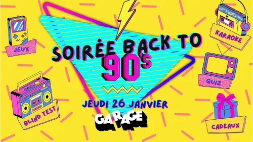 Une soirée dédiée aux années 90 au Garage à Lille
